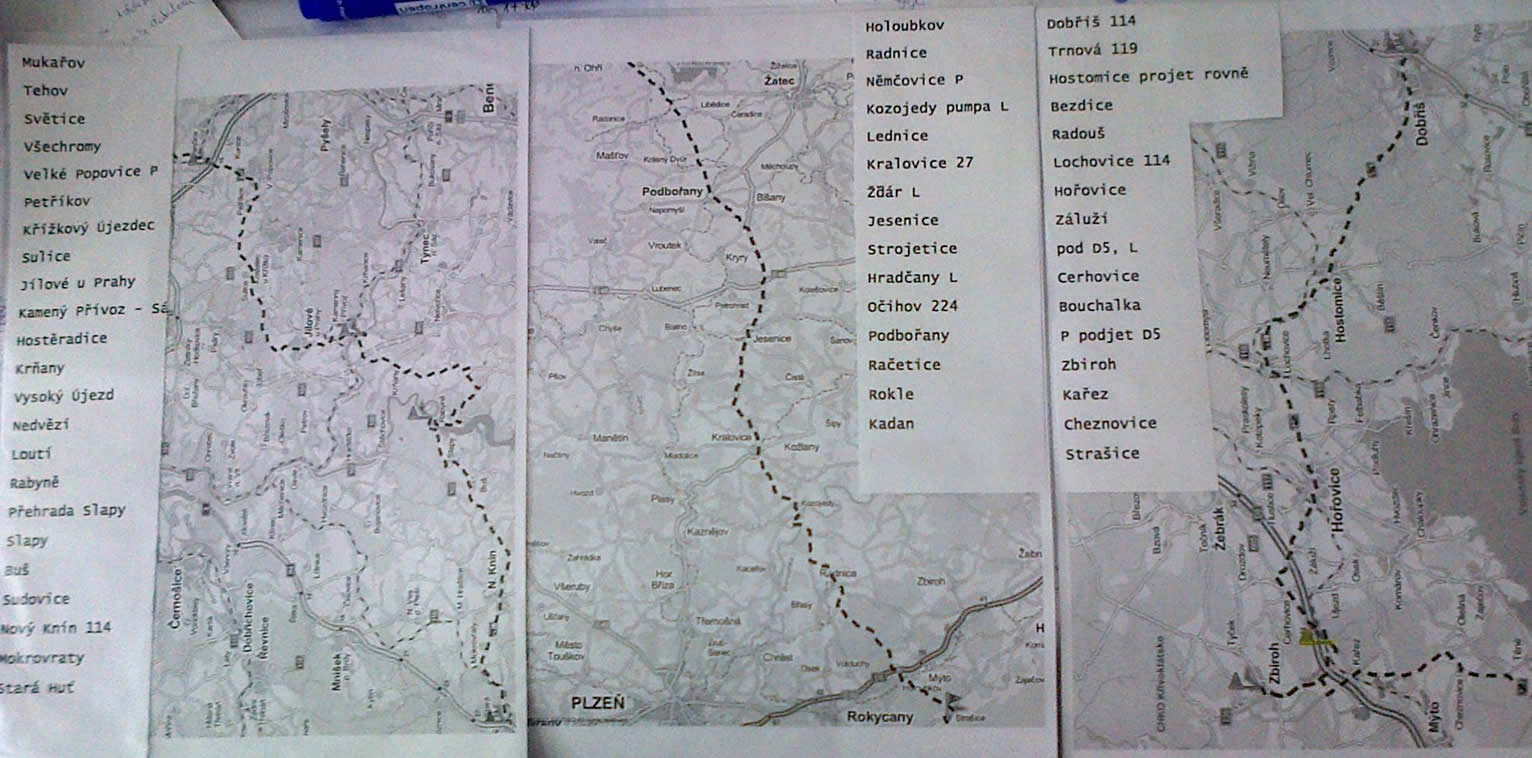 Trochu mokřejší Brdy 2013