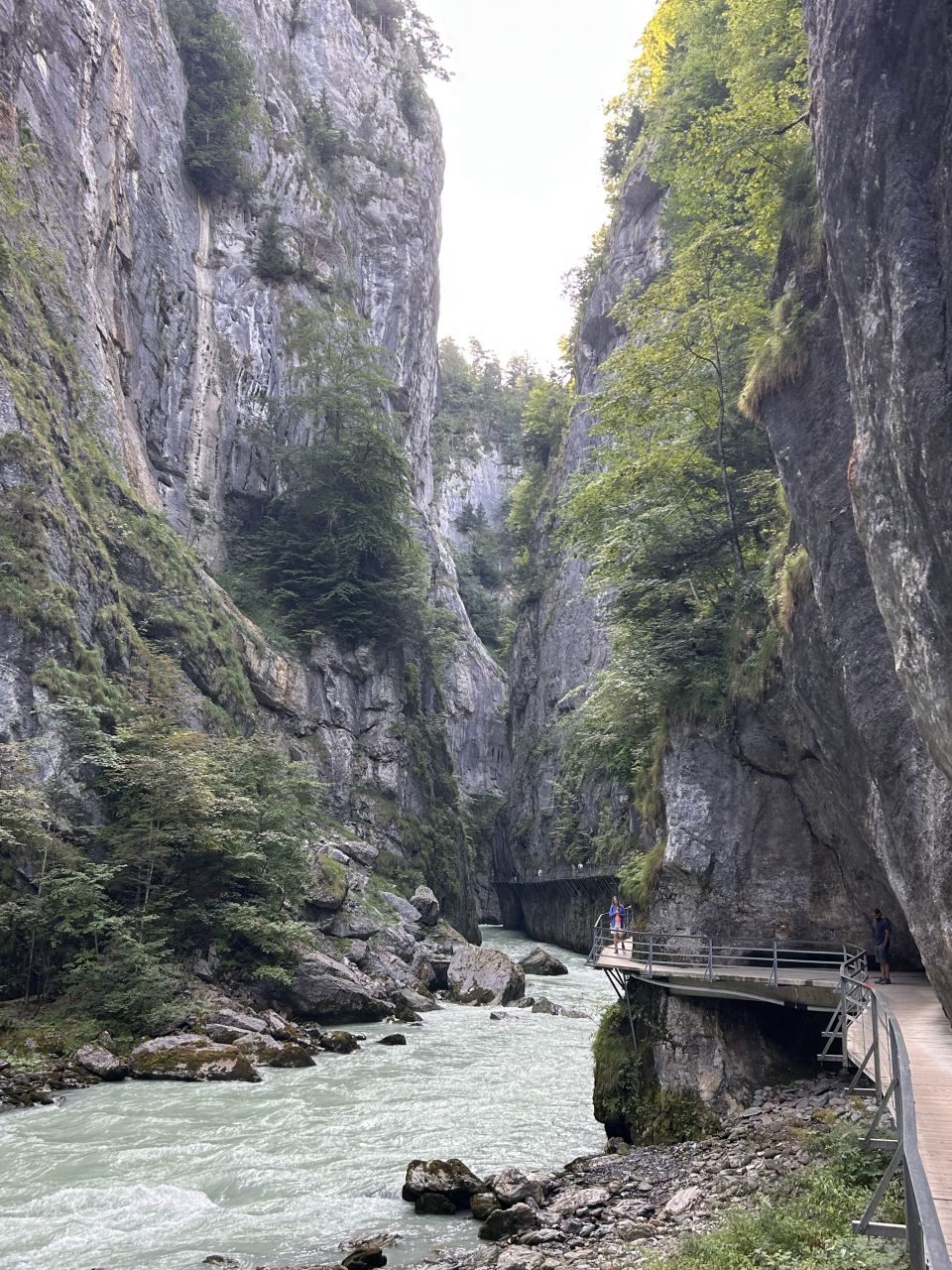 Aareschlucht - soutěska