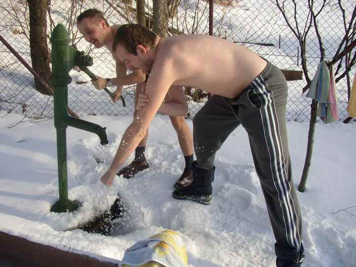 Služební cesta Morávka 2003