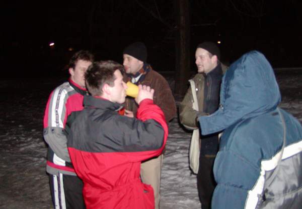 Silvestr 2001 v Milovicích